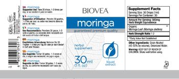 BIOVEA Moringa - herbal supplement
