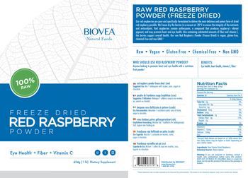 BIOVEA Natural Foods Freeze Dried Maqui Berry Powder - supplement