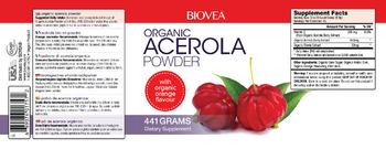 BIOVEA Organic Acerola Powder - supplement