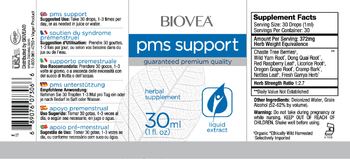 BIOVEA PMS Support - herbal supplement