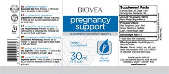 BIOVEA Pregnancy Support - herbal supplement