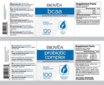 BIOVEA Probiotic Complex - supplement