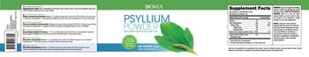 BIOVEA Psyllium Powder - supplement