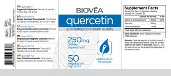 BIOVEA Quercetin 250 mg - supplement