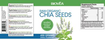 BIOVEA Raw-Organic Chia Seeds - supplement