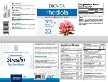 BIOVEA Rhodiola 300 mg - supplement