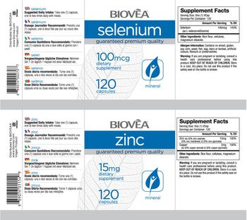 BIOVEA Selenium 100 mcg - supplement