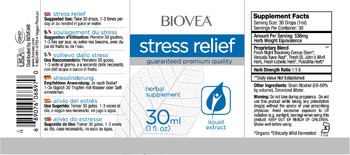 BIOVEA Stress Relief - herbal supplement