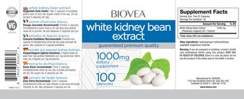 BIOVEA White Kidney Bean Extract 1000 mg - supplement