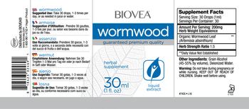 BIOVEA Wormwood - herbal supplement