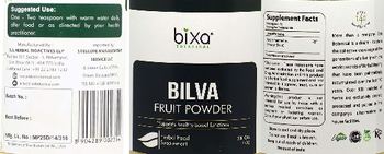 Bixa Botanical Bilva Fruit Powder - herbal food supplement
