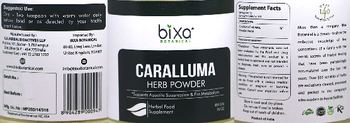 Bixa Botanical Caralluma Herb Powder - herbal food supplement