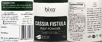 Bixa Botanical Cassia Fistula Pulp Powder - herbal food supplement