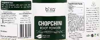 Bixa Botanical Chopchini Root Powder - herbal food supplement
