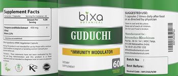 Bixa Botanical Guduchi - supplement