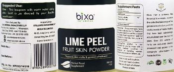 Bixa Botanical Lime Peel - herbal food supplement