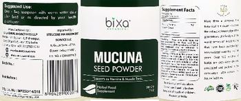 Bixa Botanical Munuca Seed Powder - herbal food supplement