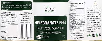 Bixa Botanical Pomegranate Peel - herbal food supplement