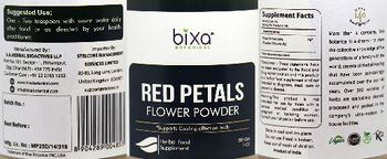 Bixa Botanical Red Petals Flower Powder - herbal food supplement