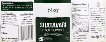 Bixa Botanical Shatavari Root Powder - herbal food supplement