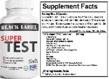 Black Label Super Test - supplement