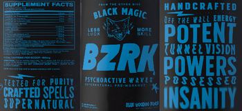 Black Magic BZRK Blue VooDoo Punch - supplement