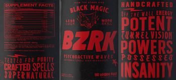 Black Magic BZRK Red VooDoo Punch - supplement