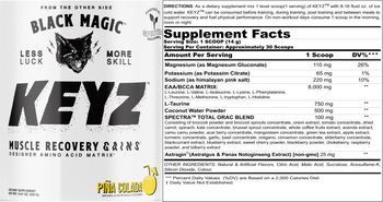 Black Magic KEYZ Pina Colada - supplement