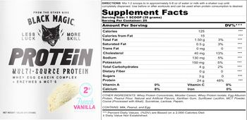 Black Magic Protein French Vanilla - supplement