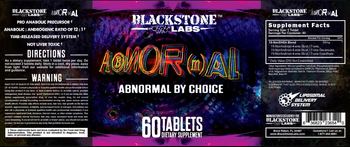 Blackstone Labs Abnormal - supplement