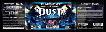 Blackstone Labs Dust v2 Black Lemonade - supplement
