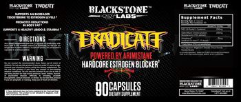 Blackstone Labs Eradicate - supplement
