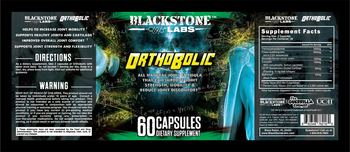 Blackstone Labs Orthobolic - supplement