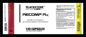 Blackstone Labs Recomp Rx - supplement