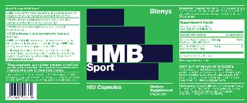 Blonyx HMB Sport - supplement