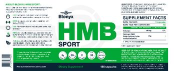 Blonyx HMB Sport - supplement