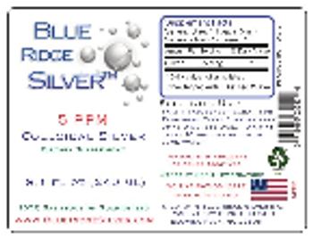 Blue Ridge Silver Colloidal Silver 5 PPM - supplement