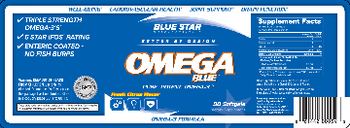 Blue Star Nutraceuticals Omega Blue Fresh Citrus Flavor - supplement