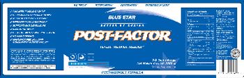 Blue Star Nutraceuticals Post-Factor Blueberry Pomegranate - supplement