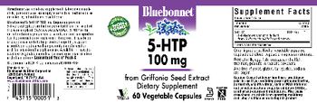 Bluebonnet 5-HTP 100 mg - supplement