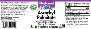 Bluebonnet Ascorbyl Palmitate 500 mg - supplement