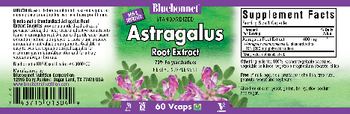 Bluebonnet Astragalus Root Extract - herbal supplement