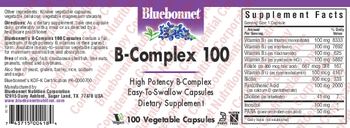 Bluebonnet B-Complex 100 - supplement