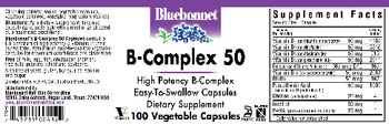 Bluebonnet B-Complex 50 - supplement