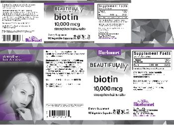 Bluebonnet Beautiful Ally Biotin 10,000 mcg - supplement
