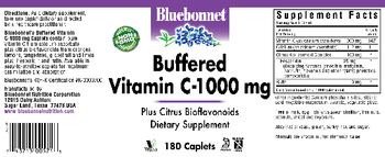 Bluebonnet Buffered Vitamin C-1000 mg - supplement