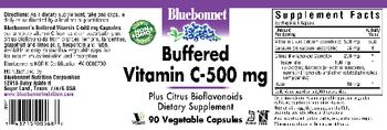 Bluebonnet Buffered Vitamin C-500 mg - supplement