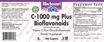Bluebonnet C-1000 mg plus Bioflavonoids - supplement