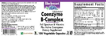 Bluebonnet CellularActive Coenzyme B-Complex - supplement