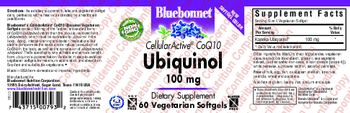 Bluebonnet CellularActive CoQ10 Ubiquinol 100 mg - supplement